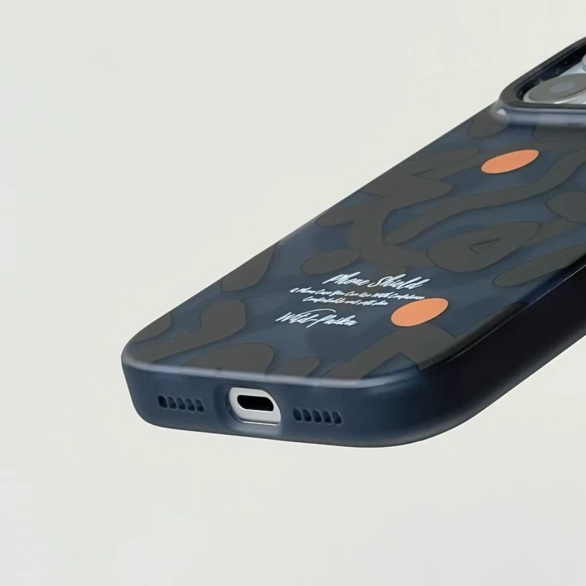 Matte Graffiti MagSafe Compatible iPhone Case - Image 3