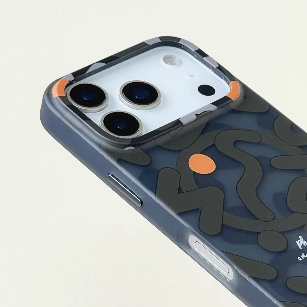 Matte Graffiti MagSafe Compatible iPhone Case - Image 4