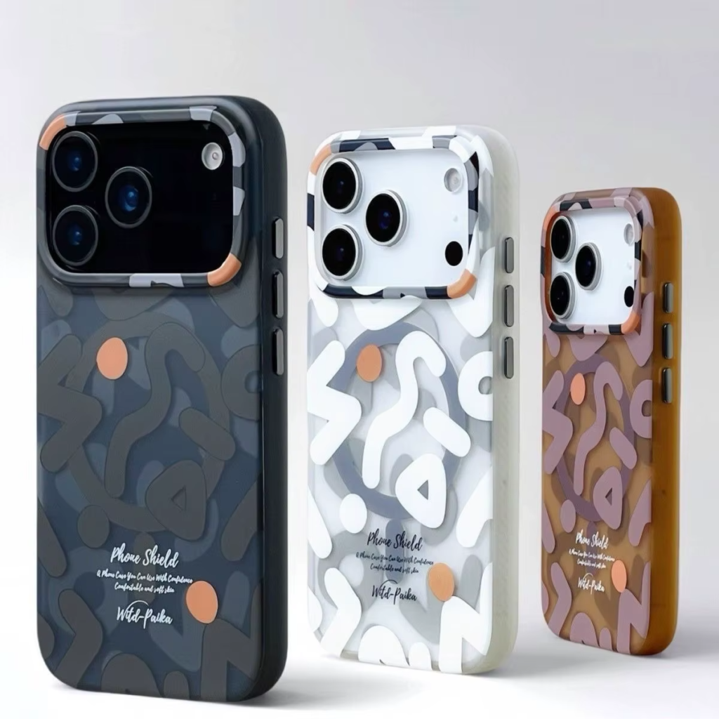 Matte Graffiti MagSafe Compatible iPhone Case
